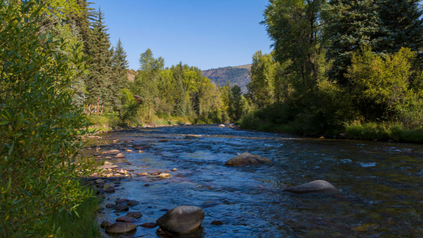Casa Camila Vacation Rentals Aspen Colorado fishing stream