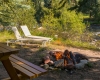 Casa Camila Vacation Rentals Aspen Colorado stream fire pit
