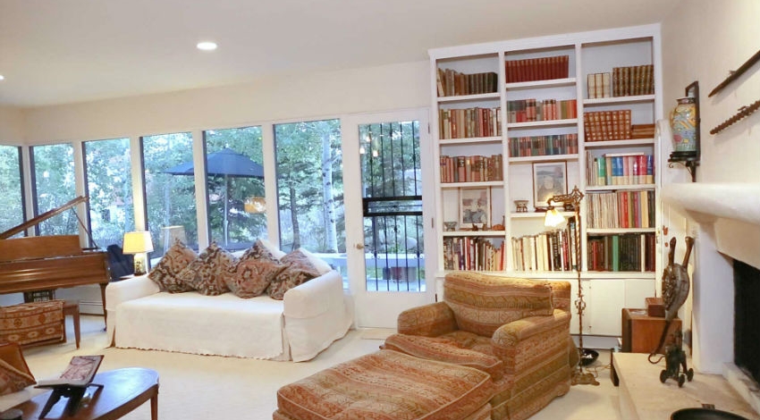 Casa Camilla Aspen Main House living room